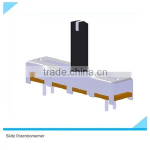 Low Cost Slide Potentiometer Slide With Plastic Shaft Potentiometer 20 mm Travel thumbnail-1