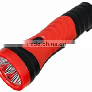 5 ED Plastic Rechargeable Flashlight thumbnail-1