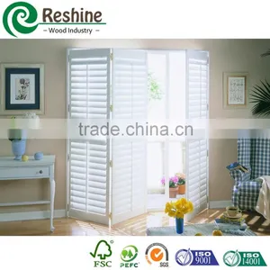 Vinyl Plantation Window PVC Shutter Doors thumbnail-1