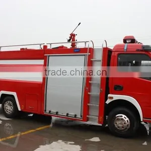 Hot Sale Good Quality Customized Bottom Price 4000L Dongfeng Fire Truck for Laos thumbnail-4