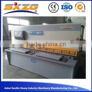 Factory Direct Sale E21 NC Control Hydraulic Swing Beam Stainless Steel Plate Shearing Machine thumbnail-4
