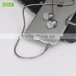 Handsfree Stereo Mobile Phone Earphone In Ear Corded Metal Earphone Made In China thumbnail-4