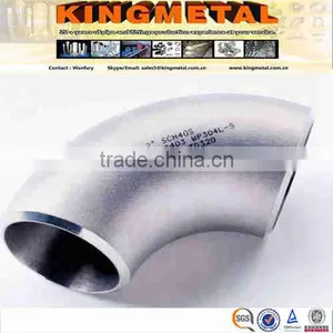 S.S. 316 3inch Schedule 40 Steel Pipe Fittings 8 Inch Elbow Price thumbnail-1