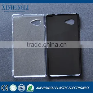 High Quality Thin PC Transparent TPU Translucent Case Hard Back Shell For Aquos Zeta thumbnail-1