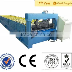 Corrugated Steel Roof Plate Roll and Beveling Marking Machine thumbnail-1