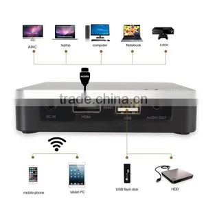 Support 1670 Colors DLP 3D Projector HDP200 Palm Proyector for Outdoor or Home Theater thumbnail-4