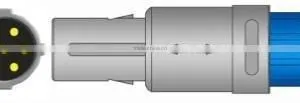 Edan SpO2 Adapter Cable, Single Notch 7pin>>DB9, 3m, Nellcor Oximax Tech thumbnail-2