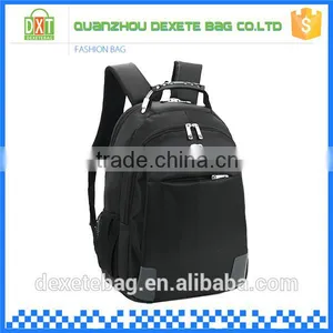 Customized Size Black Polyester Waterproof Laptop Notebook Backpack thumbnail-3