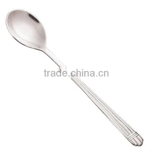 Solid Serving Spoon Stainless Steel Silver Dispenser Spoon Mirror Finish Serveware for Elegant Buffet Serving thumbnail-2