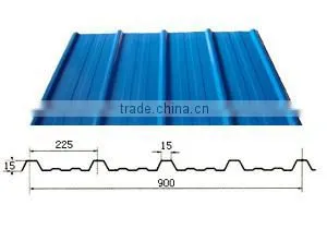 Trapezoidal Profile Roofing Sheet Metal Cold Roll Forming Machine,Roof Tile Roll Former thumbnail-1