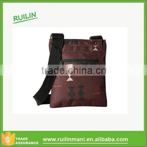 Top Zip Closure Interior Cotton Lining Postman Bag With Zip Pocket Import From China thumbnail-6