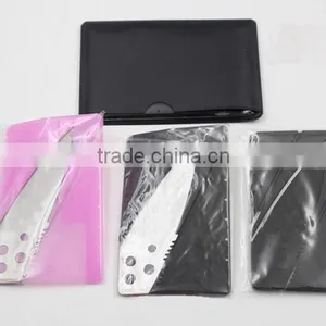 OEM Plastic and Stainless Steel Handle Material and Multi Knife Type Survival Card Tools thumbnail-2