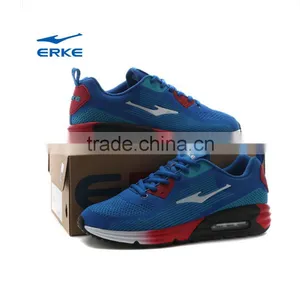 ERKE Knitted Breathable Mesh Upper Brand Mens Sports Shoes With Air Cushion thumbnail-5