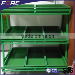 Custom Design Cardboard/Plastic Fruit and Vegetable Display Stand thumbnail-1