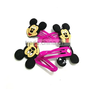PVC Topper Custom Kids Invisible Hair Clip thumbnail-1