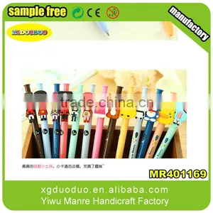 Popular Soft PVC Flower Shaped Pencil Charms thumbnail-3