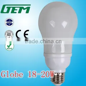 5-24W CFL Globe Shape Energy Saving Lamp Bulbs With 8000Hrs Lifetime thumbnail-2