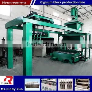 High Productivity Gypsum Block Machine/new Technology Automatic Gypsum Block Machine thumbnail-3