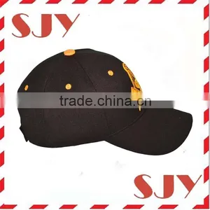 Custom 100% Cotton 6 Panel Baseball Caps Hats With 3D Embroidery Logo thumbnail-3