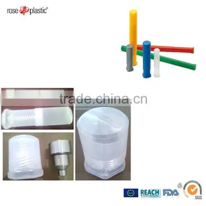 PP Transparent PVC Clear PE Colorful Twist Labelling Printing Plastic Round Plastic Tube Packaging for Toiletry Twist Pack DP thumbnail-5