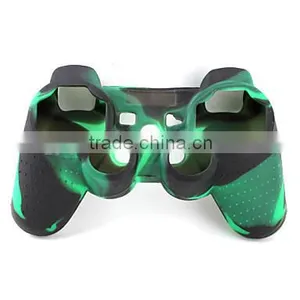 Silicone Rubber Skin Cover Protector Case for Playstation 3 for PS3 Controller Silicone Rubber Skin Cover thumbnail-4