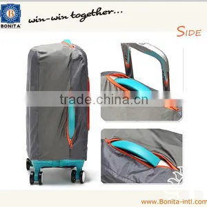 Polyester Luggage Trolley Case Cover Custom Luggage Cover With Zip thumbnail-4