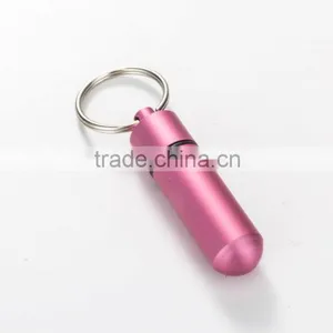 Aluminium Functional Keychain Pill Holder thumbnail-1