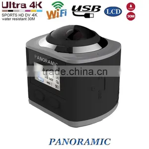 Panoramic WiFi Sport DVR Action Camera Car Camera Waterproof 4K Ultra HD 0.96 Inch LCD thumbnail-5