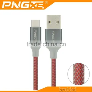 Professional Mobile Phone Manufacturers Fishnet Type c Usb Cable for Smartphone thumbnail-1