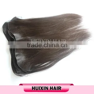 100% Mongolian Hair Human Hair Weaving, Top Quality Hand Tied Weft thumbnail-3