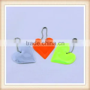 Promotional Gifts Cheap Reflective Heart Shaped Photo Keychain, Heart Keychain thumbnail-1