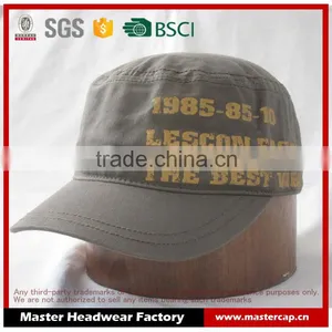 Custom Design Classic Embroidery Military Cap thumbnail-1