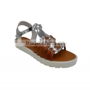 pu Shoes Made in China Summer Sandal Fashion 2016 New Design Etaly thumbnail-6