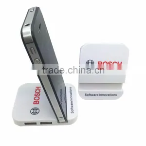 Gift 4 Ports USB 2.0 Hub Cell Phone Stand With USB Hub thumbnail-4