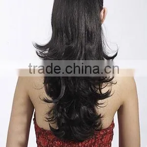 Best Sale Fashion Synthetic Claw Clip in Ponytail Hairpieces for Women thumbnail-3