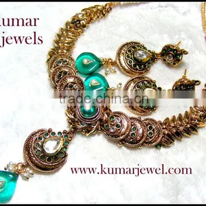 Polki Neck Set thumbnail-1