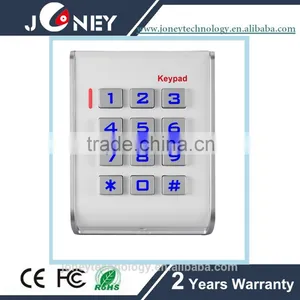 Single Door Access Control Keypad Opening Device With Wiegand 26 Interface thumbnail-1