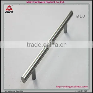 10mm or 12mm Diameter Solid Furniture Cabinet Stainless Steel Handle thumbnail-1