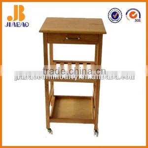 Wooden Serving Trolley thumbnail-1