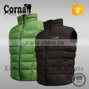 2015 Sleeveless Male Vest Outdoor Sport Down Feather Anti-wrinkle Waist Coat for Men thumbnail-2