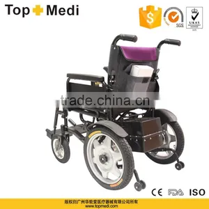 TOPMEDI Best Selling Cheap Price Foldable Electric Wheelchair for Elderly and Disabled People thumbnail-5