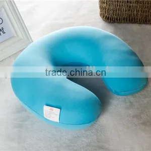 Spandex Fabric Solid Color u Shape Microbeads Pillow thumbnail-3
