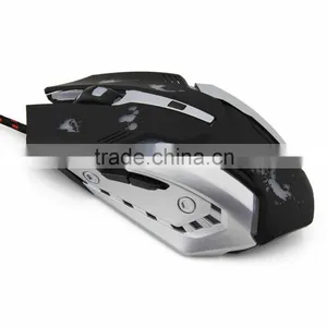 666 pc Mouse Gaming Man Play Game Mouse 2.4g thumbnail-2