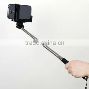 Extendable Handheld Monopod Selfie Stick/Pole/Rod For Compact Cameras With Smartphone Adapter Phone Holder For IPhone5/5C/5S thumbnail-1