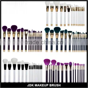 Low MOQ Hottest Selling Unique Design 15pcs Cosmetic Makeup Brush Set With Colorful Hair thumbnail-1
