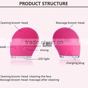 FDA Approval Silicone Sonic Vibration Facial Pore Brush thumbnail-4