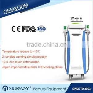 Most Effective Professional Fat Removal Vacuum Cryotherapy Slimming Machine With 3 Minutes Heating Before Cooling thumbnail-1
