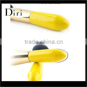 Best Powder Brush Synthetic Foundation Makeup Brush Wood Handle Powder Makeup Brush thumbnail-4