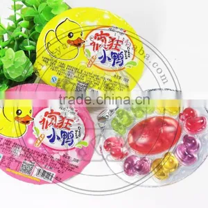 Halal Assorted Fruity Flavor Crazy Duck Shape Jelly Gels Candy thumbnail-3