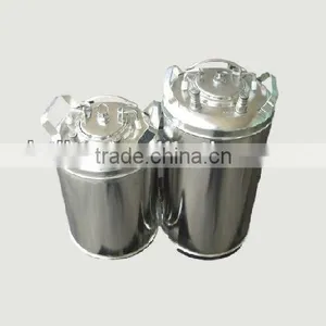 Stainless Steel 304 Ball Lock Cornelius Style Beer Keg, Lid With Pressure Relief Valve, New, Homebrewing, SYRUP, ISO9001:2010 thumbnail-1